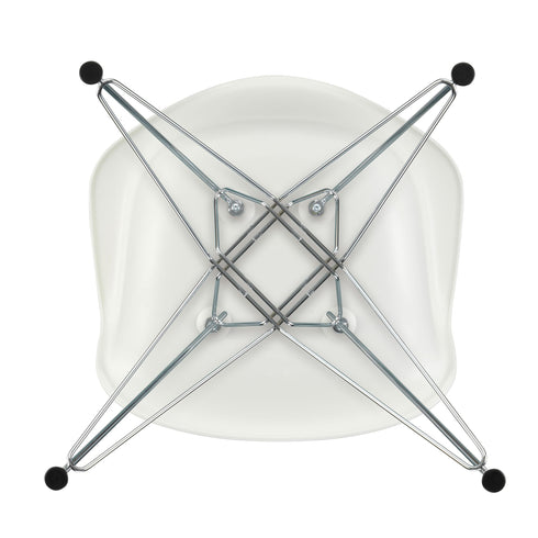 Cadeira de Braços em Plástico Eames DAR / Base Cromada